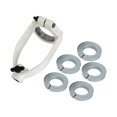thumbnail image 4 of Square Tenon Machine Converter 65mm Drill Press Mortising Attachment for logs white, 4 of 8