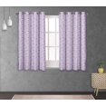 thumbnail image 2 of S4Sassy Cotton Duck Unicorn Rainbow Purple Kids Double Panel Long Window&nbsp;Eyelet Living Room&nbsp;Curtains- 54X84 Inches, 2 of 4