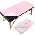 thumbnail image 1 of Funda de mesa de masaje Noverlife de piel sintética 178 x 81 cm, color rosa, 1 of 9