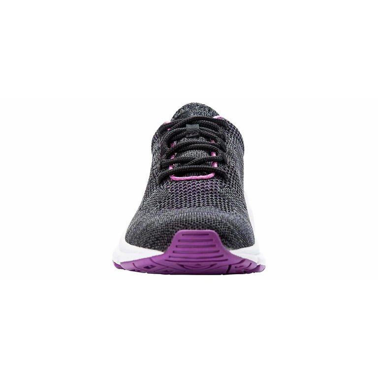 Propet Stability Fly Women's Active Orthopedic Shoe - Black/Berry