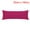 Fuchsia, variant on Unique Bargains Body Pillow Covers 300 Thread Count Cotton Pillowcases Set of 2 Coffee 20" x 48"