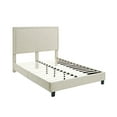 thumbnail image 6 of Picket House Furnishings Emery Upholstered Queen Platform Bed, Natural, 6 of 8