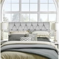 thumbnail image 2 of Cabecera Matrimonial Capitonada Dotico - Gris Claro DOTICO MUEBLES Capitonado Matrimonial, 2 of 3