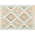 thumbnail image 1 of Ahgly Company Machine Washable Indoor Rectangle Contemporary Tan Brown Area Rugs, 8' x 12', 1 of 7
