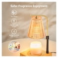 thumbnail image 3 of Lampe Chauffe-Bougie avec 2 Ampoules, Minuterie, Hauteur Réglable, Chauffe à Intensité Réglable, Chauffage Rapide, 3 of 6