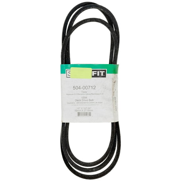 SureFit 504-00712 Mower Deck Drive Belt Fits Toro 1594 48"