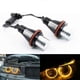 thumbnail image 3 of 8000K Amber LED Angel Eye Marker Halo Light Bulbs Lamps for -BMW E39 E53 E60 E63 E64 E66 E87 5 6 7 X3 X5 [Pack of 2 Pcs], 3 of 5