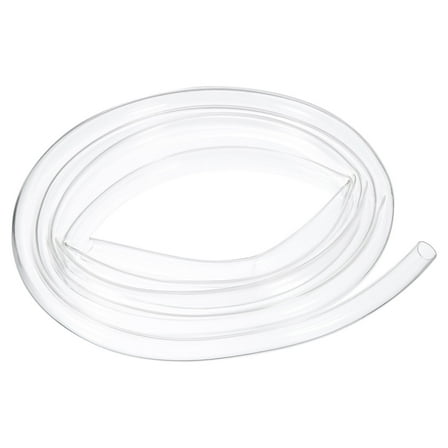 Tubing, 18mm ID x 20mm OD - 10 Feet Long Clear Vinyl Water Pipe, Lightweight Plastic Flexible