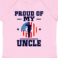 thumbnail image 4 of Inktastic Military Uncle Proud Nephew Boys or Girls Baby Bodysuit, 4 of 5
