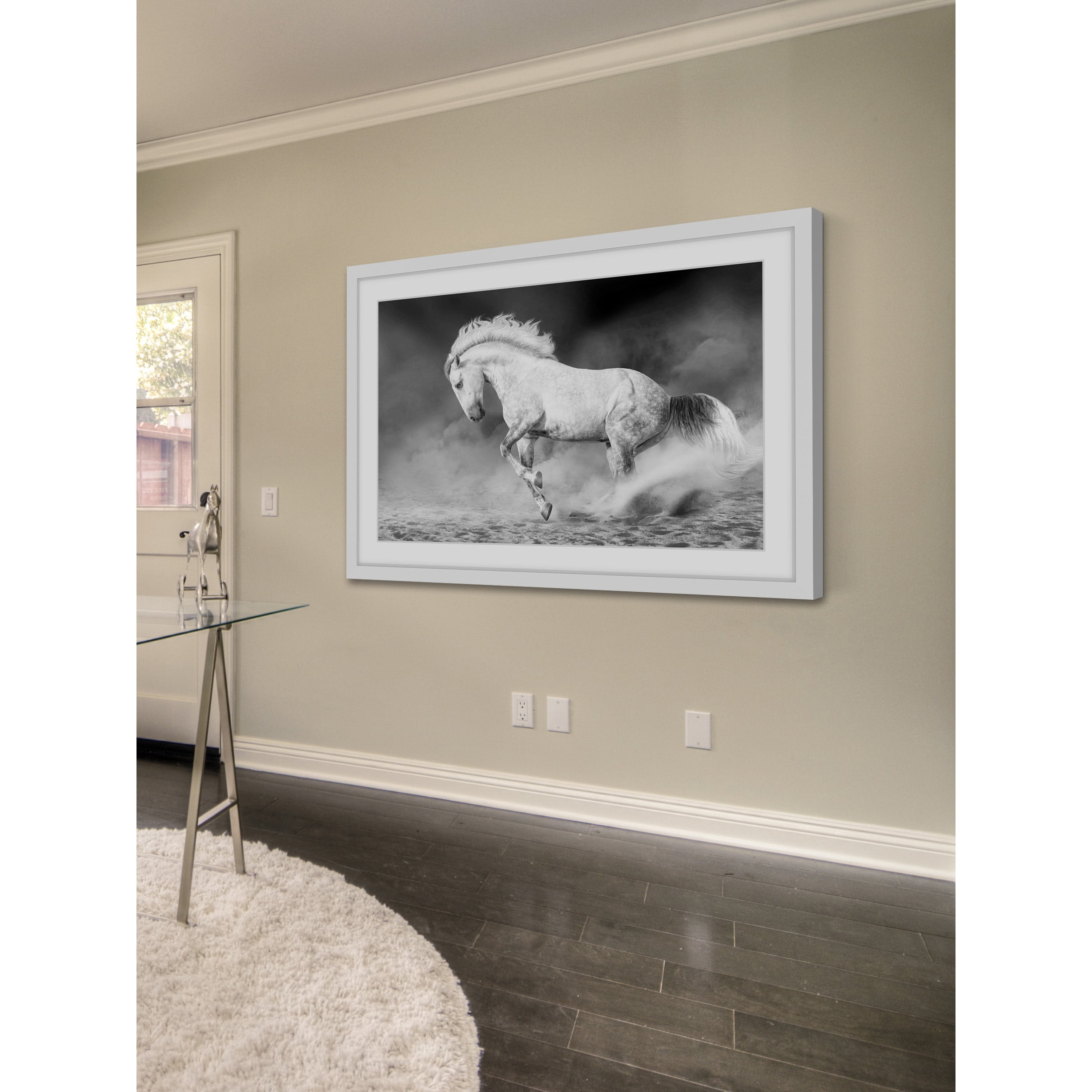 Marmont Hill "Bucking Bronco" Framed Painting Print