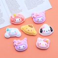 thumbnail image 2 of 10 Uds. Kawai Sanrio Navidad Animal Hello Kitty gatito resina Clip libro DIY joyería horquilla decoración artesanía B80, 2 of 4