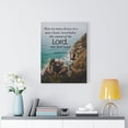 thumbnail image 2 of Scripture Walls  The Counsel of The Lord Proverbs 19:21 Bible Verse Canvas Christian Wall Art Ready to Hang Unframed, 2 of 9