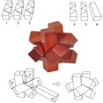 thumbnail image 2 of Juego de rompecabezas de rompecabezas de bloques de madera de 6 piezas Juegos de rompecabezas de madera entrelazados 3D - Juguetes mentales ideales y regalo para niños y adolescentes BANYUO Electrónica, 2 of 6