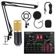 thumbnail image 1 of Amdohai V8X Pro Live Sound Card 15 Sound Effects Microphone, 1 of 8