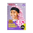 thumbnail image 4 of Red by Kiss Kids Edge Satin Braid Bonnet | Protective Sleep Cap – Multiple Styles, 4 of 9