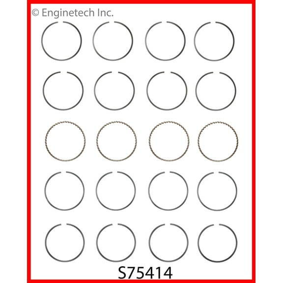 RINGS HONDA 1.7L 1668 SOH