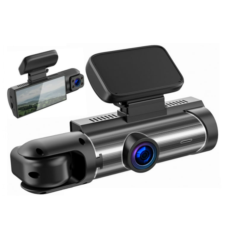 Gerich 1080P Dual Lens Car DVR Dash Cam Video Recorder G-Sensor Camera  Black 