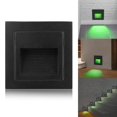 thumbnail image 3 of Matsuzay Pequeña lámpara de pared LED cuadrada de 3W, luz nocturna para teatro, KTV, Bar, escaparate, restaurante, galería, sala de estar, escaleras Iluminación y accesorios Numero 3 Matsuzay HA024502-03, 3 of 6