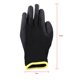 thumbnail image 3 of M Buder Guantes de Trabajo de Seguridad de Nylon con Recubrimiento de PU en Palma Borde Amarillo (CH) 12 Pares, 3 of 4
