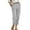 Gray, variant on Womens High Rise Pants Straight Fit Casual Fall Fashion Trouser Pant with Pockets Solid Color Chinos Pants (XL, Purple)