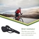thumbnail image 3 of Advancent Sillín para bicicletas, artesanía multicolor, piñón fijo resistente al desgaste, almohadilla para ciclismo, cojín de cuero, pieza Ciclismo Negro, 3 of 6