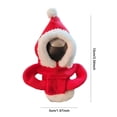 thumbnail image 2 of Sudadera con capucha para palanca de cambios de coche, camisa con perilla divertida, suéter (Navidad), rojo, 2 of 4