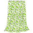 thumbnail image 2 of Fuzoiu Cute Frogs Print Ultra-Soft Micro Fleece Blanket,All Seasons Flannel Throw, Lightweight Blanket for Bed, Sofa, Couch, Movie Night, Camping, and Travel-60"x50", 2 of 7