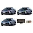 thumbnail image 2 of Flashtech RGB Multi Color LED Halo kit with RF Remote for 2010-2013 Mazda 3 Headlights, 2 of 7