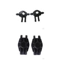 thumbnail image 1 of 8 piezas de piezas de actualización de nudillo de dirección de metal rc para coche rc 1:10, 1 of 9