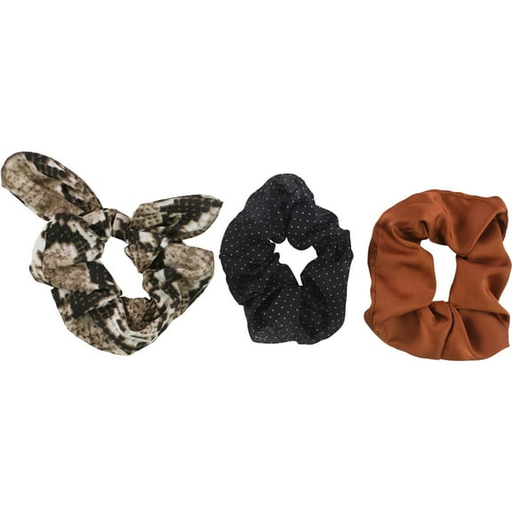 American Eagle Womens 3-Pack Hair Scrunchie, Multicoloured, One Size
