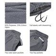 thumbnail image 2 of TOPTIE Men's Black Houndstooth Cargo Style Kitchen Work Chef Pant, 2 of 8