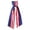 A, variant on July 4th Ribbon, Patriotic Red White and Blue Ribbon for Wreath Making, DIY Front Door Decor, Polyester Ribbon for Independence Day Decorations, Star Spangled Banner Craft Supplies