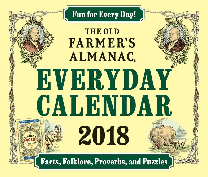 The Old Farmer's Almanac Everyday Calendar (Other)