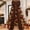 Coffee Brown, variant on 20 x 71 Inch Large Christmas Tree Topper Bow, Coffee Brown