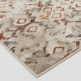thumbnail image 4 of Loomaknoti Mendez Braxtonzi 5' x 7' Ikat Indoor Area Rug, Ivory, 4 of 7
