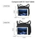 thumbnail image 2 of Bolsa De Hombro Impermeable Crossbody Mujer Hombre Negro Crossbody bolso, Crossbody , negro, 2 of 7
