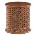 thumbnail image 1 of Linon Lainey Wood Side Table in Terra Cotta Orange, 1 of 4