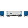 Athearn N Scale GATC 2600 Airslide Covered Hopper Car Domino Sugar #715