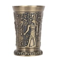 thumbnail image 2 of Vaso de whisky vintage de metal con relieve a mano, mini vaso, adorno decorativo (cobre), 2 of 14