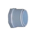 thumbnail image 2 of Genova Products PVC Threaded Plug 31805 - Durable Pipe Fitting - White, 1 Piece, 2 of 2