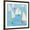 Brown Frame, variant on Art.com Regatta V Stretched Canvas Print Wall Art by Phyllis Adams, 16" x 16"