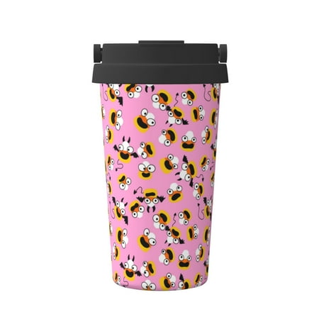 

Pofeuu Funny corn spider web A Print Coffee Mug Iced Coffee Tumbler Cup Double Wall Vacuum Leak-Proof Thermos Mug CoffeeThermos Travel Mug