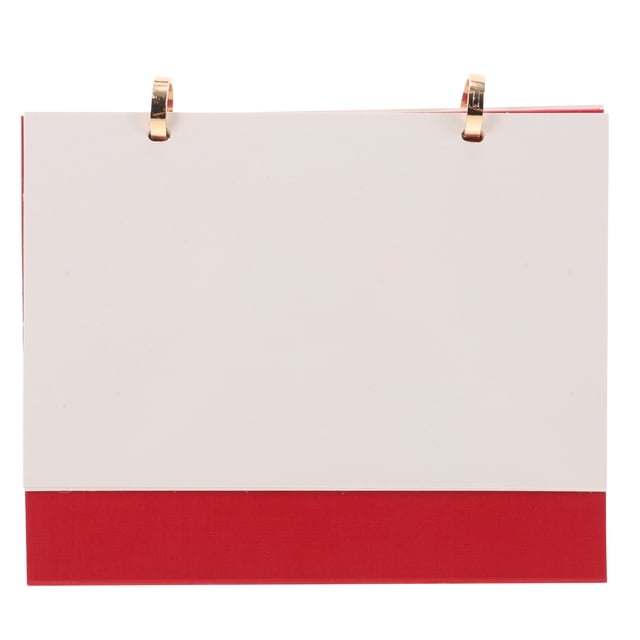 Blank Standing Flip Calendar DIY Desk Calendar Heat Transfer Printing Blank Calendar for Home Office