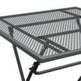 thumbnail image 5 of vidaXL 5 Piece Patio Dining Set Expanded Metal Mesh Anthracite, 5 of 9