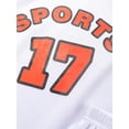 thumbnail image 5 of JanJean Kids Girls and Boys Unisex Football Basketball Training Outfits Sports Tank Tops and Shorts White 100, 5 of 7