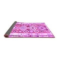 thumbnail image 2 of Ahgly Company Indoor Rectangle Oriental Purple Traditional Area Rugs, 7' x 10', 2 of 4