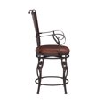 thumbnail image 4 of Tabouret de comptoir avec accoudoirs Reed, Bronze, 4 of 9