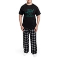 thumbnail image 5 of CafePress - Two Kids Ago Men's Light Pajamas - Men's Dark Loose Fit Cotton Pajama Set, 5 of 7