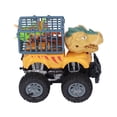 thumbnail image 4 of Coche de transporte de dinosaurios de inercia, juguete con puertas móviles, vehículos de animales de dibujos animados, juguetes para niños, 4 of 9