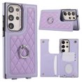 thumbnail image 3 of Rfid Leather Ring Holder Crossbody Wallet Case For Samsung Galaxy S24 Series, iPhone 13 Pro Max, 3 of 9